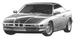 BMW E31 B1083 Fault Code